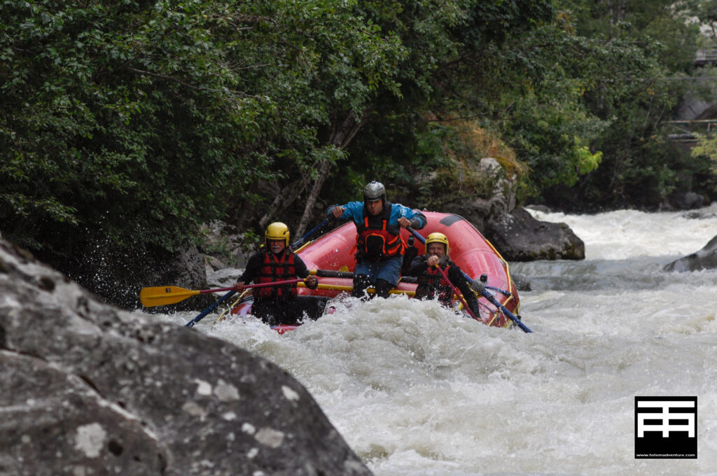 Rafting avec Totem Adventure