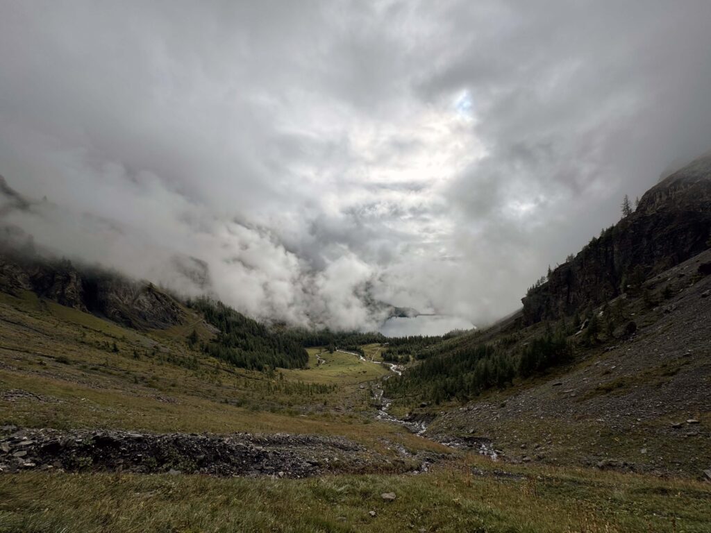 Lac de Tseuzier depuis Téné