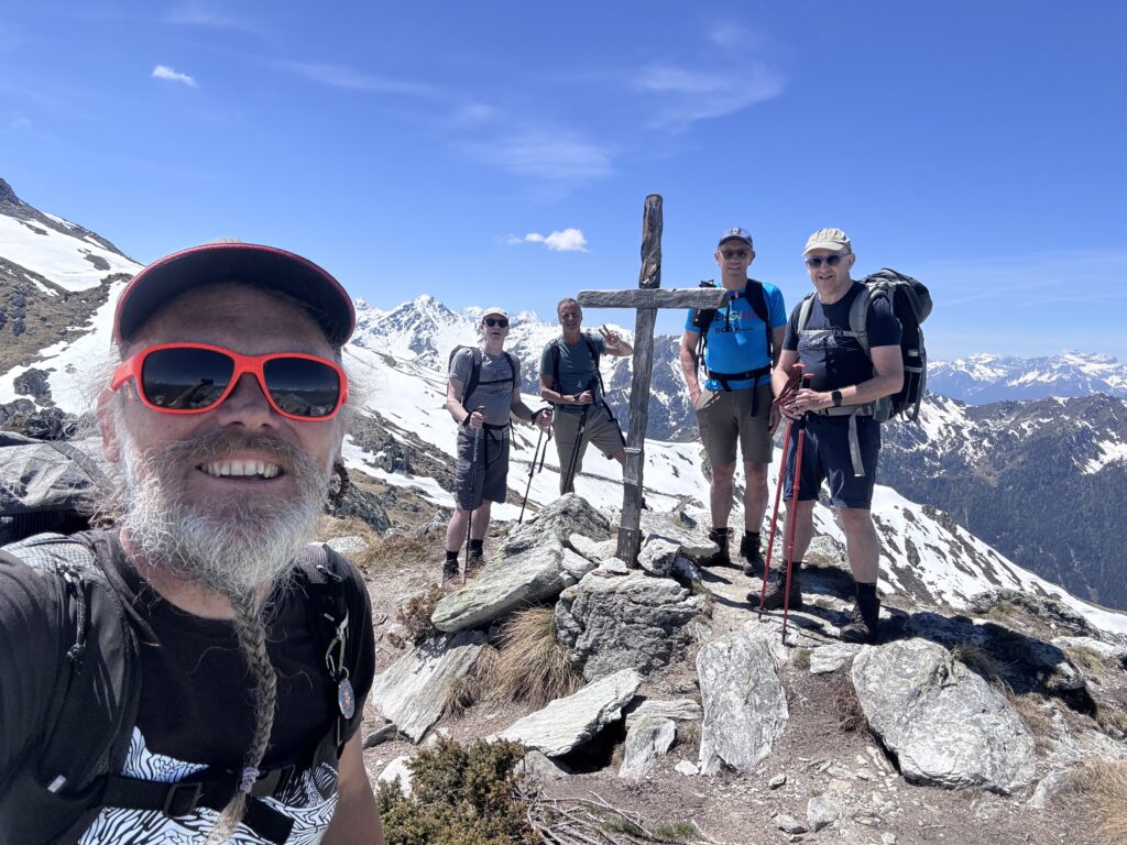 Sommet du Mont Loéré sur les crêtes de Thyon